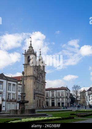 Église Sainte-Croix, Braga Banque D'Images