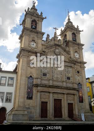 Église Sainte-Croix, Braga Banque D'Images