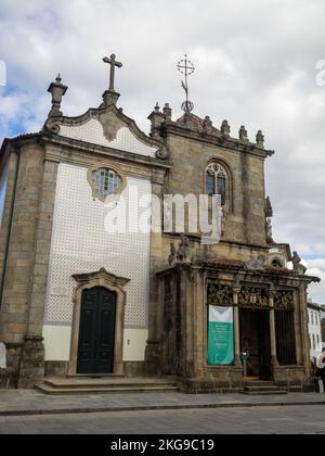 Église São João do Souto et chapelle Coimbras, Braga Banque D'Images