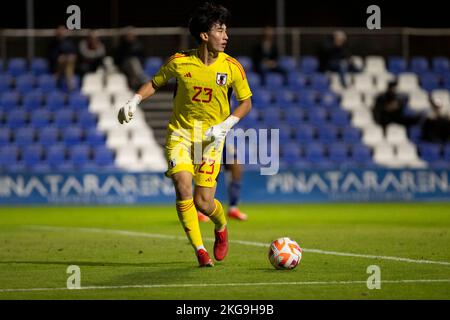 KOBAYASHI MASATAKA, FRANCE U20 vs JAPON U20, hommes, match amical, Wek de football, Pinatar Arena football Center. Espagne, région de Murcia, San Pedro del Banque D'Images