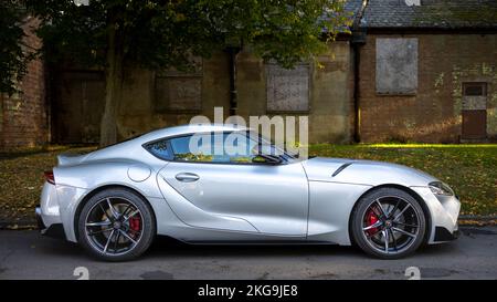 2021 Toyota supra Pro ‘WM70 VLZ’ exposé au Scramble d’octobre qui s’est tenu au Bicester Heritage Centre le 9th octobre 2022 Banque D'Images