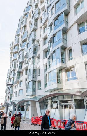 Prospect place appartements de luxe résidentiel conçus par les architectes Gehry partenaires, développement de la centrale électrique de Battersea Banque D'Images