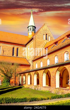 Abbaye de Lehnin, à Lehnin, Allemagne Banque D'Images