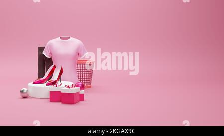 Modèle de bannière moderne avec offre spéciale pour le vendredi noir Banque D'Images