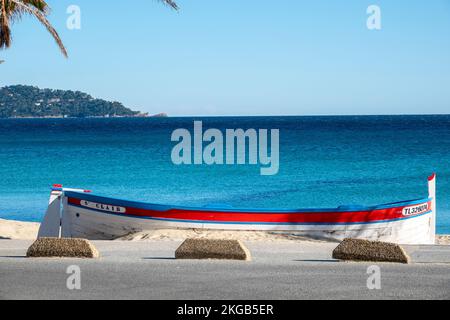 Plage du Lavancou Saint-clair, France, Europe, Banque D'Images