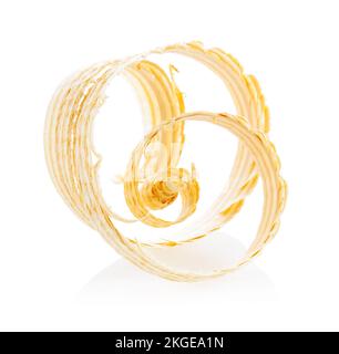 Puce en bois isolé Banque D'Images