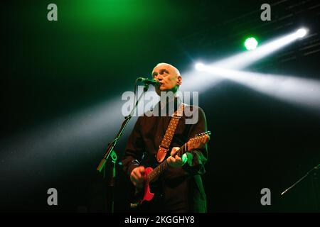 Wilko Johnson se produit à O2 Academy, Newcastle, le 15th avril 2016 Banque D'Images