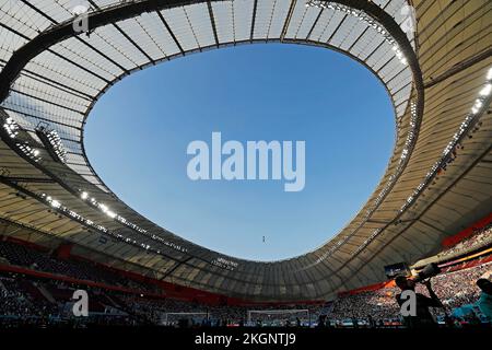 Al Rayyan, Qatar. 23rd novembre 2022 ; Stade international de Khalifa, Al Rayyan, Qatar ; coupe du monde de football de la FIFA, Allemagne contre Japon ; vues de Estádio Internacional Khalifa crédit: Action plus Sports Images/Alay Live News crédit: Action plus Sports Images/Alay Live News Banque D'Images