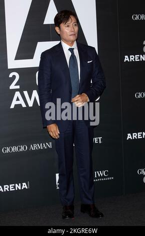 Séoul, Corée du Sud. 23rd novembre 2022. L'acteur sud-coréen Lee Byung-hun participe à une séance photo pour les a-Awards 17th à Séoul, en Corée du Sud, sur 23 novembre 2022. (Photo par: Lee Young-ho/Sipa USA) crédit: SIPA USA/Alay Live News Banque D'Images