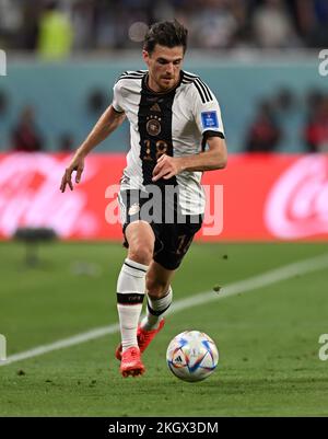 Al Rajjan, Qatar. 23rd novembre 2022. Football : coupe du monde, Allemagne - Japon, cycle préliminaire, Groupe E, Matchday 1, Stade international Chalifa, Jonas Hofmann d'Allemagne. Crédit : Tom Weller/dpa/Alay Live News Banque D'Images