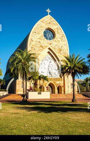 Église catholique Ave Maria, cercle d'Annonciation, Ave Maria, Floride Banque D'Images