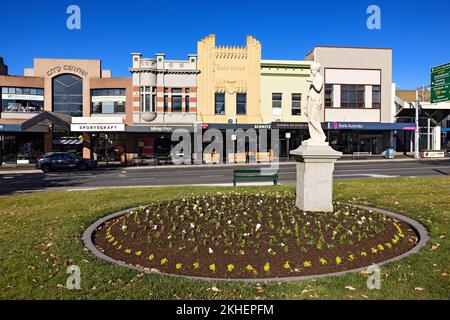 Ballarat Australie / la belle statue de Hebe vers 1899 dans les jardins de Sturt Street. Banque D'Images