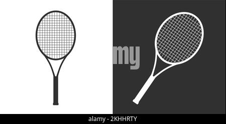 Badminton Table tennis raquette Sports jeu icône Vector Illustration Illustration de Vecteur