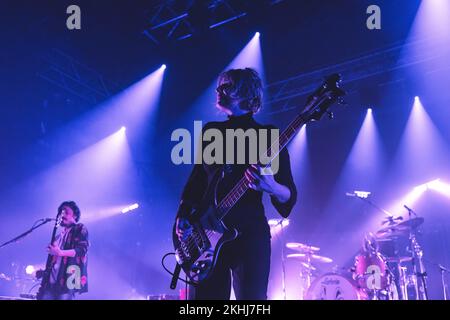 Milan, Italie, 23rd novembre 2022. Spectacle de Verdena en direct à Alcatraz à Milan. Crédits: Maria Laura Arturi/Alamy Live News Banque D'Images