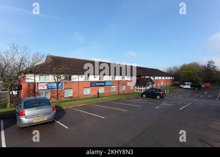 Travelodge/moto Services, M5 Frankley en direction du sud Banque D'Images