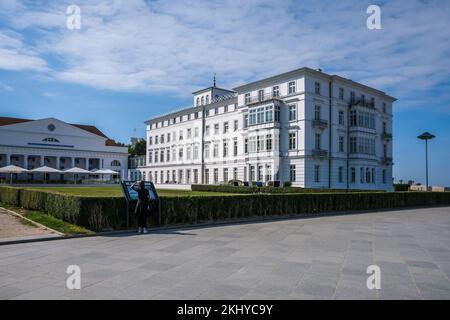 Heiligendamm, Mecklenburg-Vorpommern, Allemagne - Grand Hotel Heiligendamm, station balnéaire Heiligendamm, Heiligendamm est un quartier de Bad Doberan, thro Banque D'Images