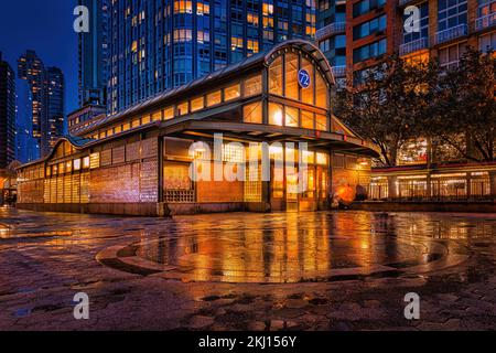 La station de métro 72nd Street est située à l'intersection de Broadway et 72nd Street, New York City, New York. Banque D'Images