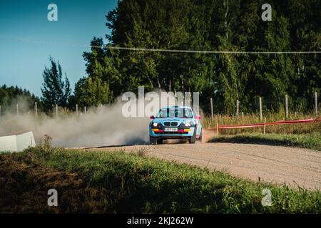 Rallye Lituanie Rokiskis 2022 Banque D'Images