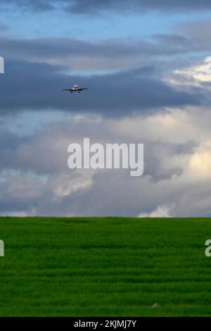 Aircraft Helvetic Airways, Embraer ERJ-190, HB-JVO Banque D'Images