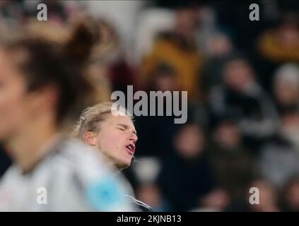 Turin, Italie. 24th novembre 2022. Vivianne Miedema d'Arsenal Women lors de l'UEFA Womenâ&#X80;&#x99;s Champions League, Groupe C, match de football entre Juventus Women et Arsenal Women le 24 novembre 2022 au stade Allianz, Turin, Italie. Photo Nderim Kaceli crédit: Agence de photo indépendante/Alamy Live News Banque D'Images