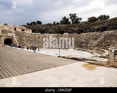 Bet Shean antiquités, Israël Banque D'Images