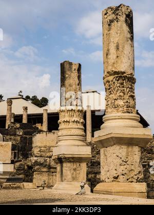 Bet Shean antiquités, Israël Banque D'Images