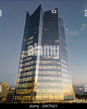 Frost Bank Tower dans la ville de San Antonio - SAN ANTONIO, ÉTATS-UNIS - 3 NOVEMBRE 2022 Banque D'Images