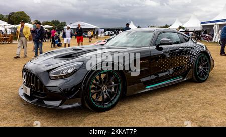 Mercedes-Benz AMG Gt Black Series ‘M1 VVM’ en exposition au salon automobile du Concours d’Elégance qui s’est tenu au Palais de Blenheim le 4th septembre 2022 Banque D'Images