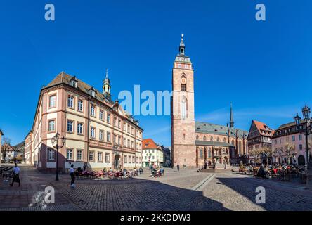 NEUSTADT, ALLEMAGNE - 25 FÉVRIER 2019 : vue sur la ville de Neustadt. Neustadt-an-der-Weinstrasse - ville de Rheinland-Pfalz, coeur de la route des vins allemande (Deutsche We Banque D'Images