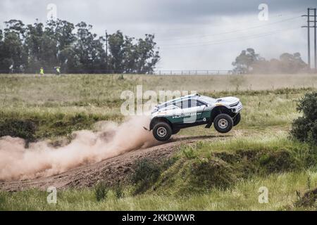 Sara Price (USA)/RJ Anderson (USA), Chip Ganassi Racing pendant le X-Prix Extreme E Energy à Punta del Este, Uruguay. 11th mai 2022. Banque D'Images