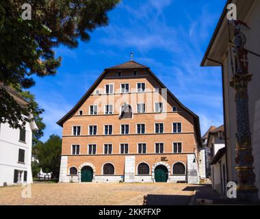 Soleure, Suisse - 12 juillet 2022 : le musée Altes Zeughaus de Soleure est l'un des plus grands exhib d'armes et d'armements orientés vers l'histoire Banque D'Images