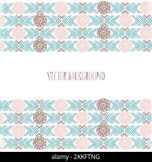 LA CULTURE DES INDIENS les Indiens d'Amérique Folk de Thanksgiving la toile de fond ethnique Illustration vectorielle pour l'impression Illustration de Vecteur