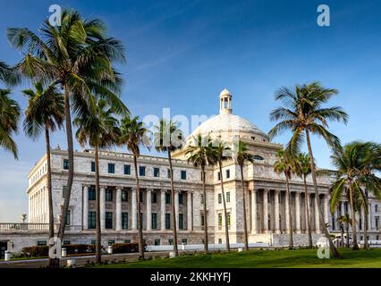 Le capitole du pays de Porto Rico, Etats-Unis. Banque D'Images