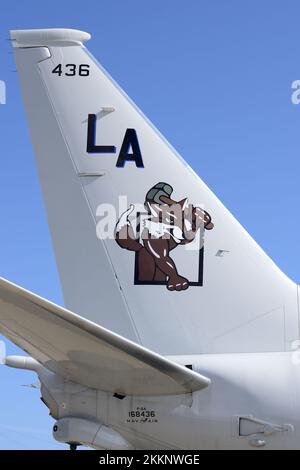 Préfecture d'Aomori, Japon - 07 septembre 2014 : Boeing P-8A Poséidon multifission de la Marine américaine de VP-5 Mad foxes. Banque D'Images