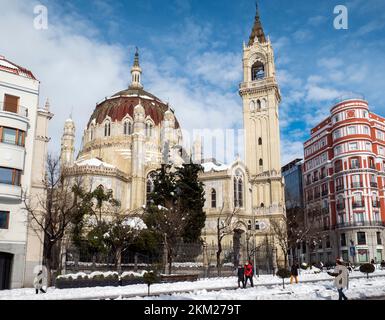 Iglesia de San Manuel y San Benito. Madrid. España Banque D'Images