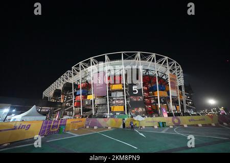 Doha, Qatar. 26th novembre 2022. 26 novembre 2022, Stade 974, Doha, QAT, Coupe du monde FIFA 2022, Groupe D, France contre Danemark, dans la vue extérieure du Stade 974. Credit: dpa Picture Alliance/Alay Live News Banque D'Images