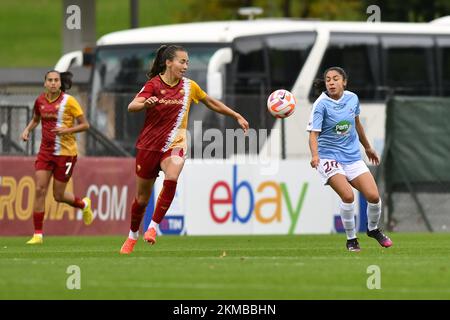 Rome, Italie. 26th novembre 2022. ELIN Landstrom d'AS Roma femmes pendant les 10th jours de la série A Championship entre A.S. Les femmes roms et Pomigliano Calcio Femminile au stadio Tre Fontane le 26th novembre 2022 à Rome, Italie. Crédit : Agence photo indépendante/Alamy Live News Banque D'Images