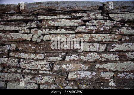 Une courte promenade circulaire près d'Orphir sur le continent Orkney Banque D'Images