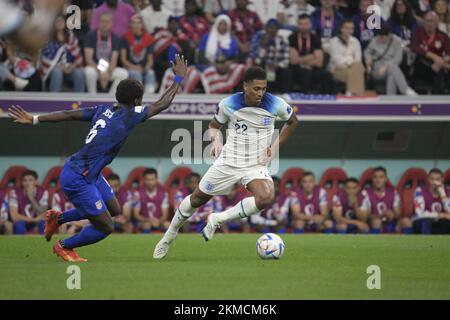 Doha -Qatar 27 novembre 2022, coupe du monde de la Fifa Qatar Japon et Costa Rica au stade Bin Ali Banque D'Images