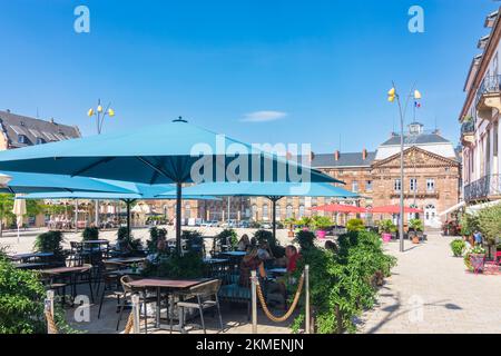 Saverne [Zabern, Zawere) : Château des Rohan en Alsace (Elssas), Bas-Rhin (Unterelssas), France Banque D'Images