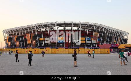 Doha, Qatar, 26th novembre 2022. Vue générale du stade lors du match de la coupe du monde de la FIFA 2022 au stade 974, Doha. Le crédit photo devrait se lire: David Klein / Sportimage Banque D'Images