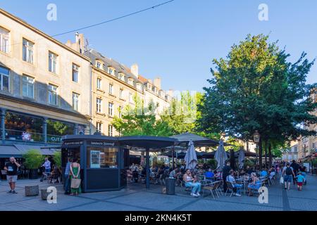 Metz : place Saint-Jacques en Lorraine (Lothringen), Moselle (Moselle), France Banque D'Images