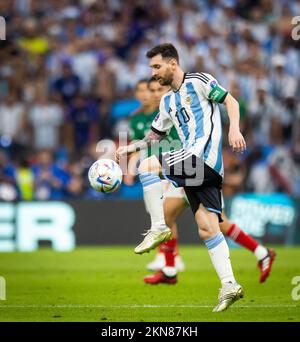 Doha, Qatar. 26th novembre 2022. Argentine - Mexique coupe du monde 2022 au Qatar 26.11.2022 crédit: Moritz Muller/Alamy Live News Banque D'Images
