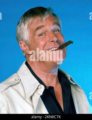 GEORGE PEPPARD dans L'Équipe A (1983), dirigé par STEPHEN J. CANNELL et FRANK LUPO. CREDIT: STEPHEN J. CANNELL PRODUCTIONS/UNIVERSAL TV / ALBUM Banque D'Images