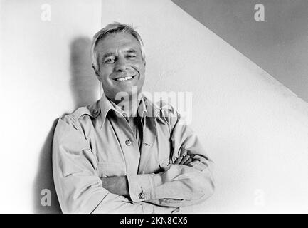 GEORGE PEPPARD dans L'Équipe A (1983), dirigé par STEPHEN J. CANNELL et FRANK LUPO. CREDIT: STEPHEN J. CANNELL PRODUCTIONS/UNIVERSAL TV / ALBUM Banque D'Images