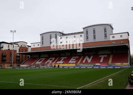 Londres, Royaume-Uni. 27th novembre 2022. Londres, Angleterre, 27 novembre 2022 : Stade de Leyton pendant le match de la coupe de la Ligue des femmes entre Tottenham Hotspur et Coventry Unis au stade de Brisbane Road, en Angleterre. (Daniela Torres/SPP) crédit: SPP Sport presse photo. /Alamy Live News Banque D'Images