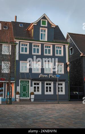 Maison à Radevormwald Rhénanie-du-Nord-Westphalie, Bergisches pays, Allemagne Banque D'Images