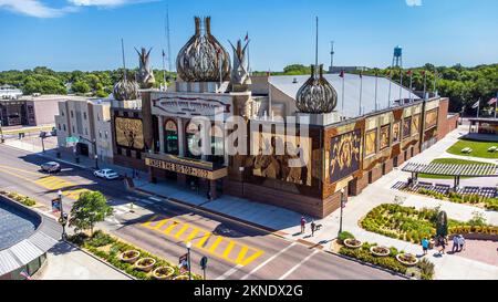 Corn Palace, Mitchell, Dakota du Sud, États-Unis Banque D'Images