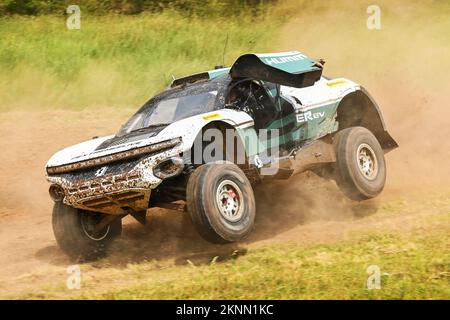 Sara Price (USA)/RJ Anderson (USA), Chip Ganassi Racing pendant le X-Prix Extreme E Energy à Punta del Este, Uruguay. 11th juillet 2022. (Photo de Sam Bagnall/Motorsport Images/Sipa USA) crédit: SIPA USA/Alay Live News Banque D'Images