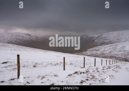 Longsleddale de Branstree, dans le district des lacs anglais Banque D'Images